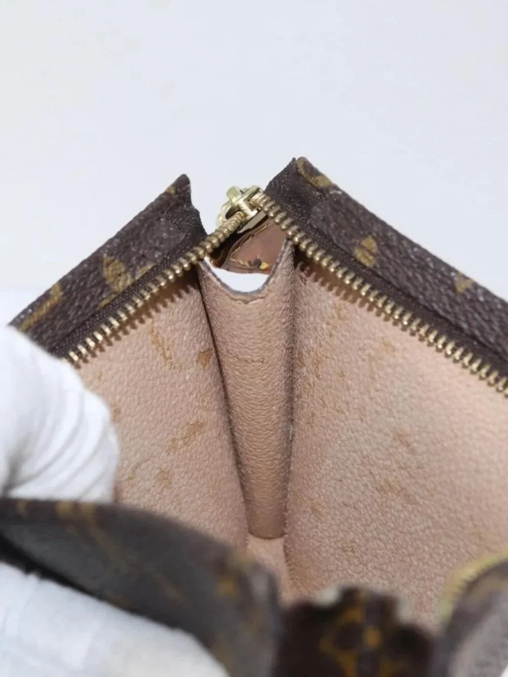 LOUIS VUITTON Monogram Bucket PM Accessory Pouch LV Auth 172492